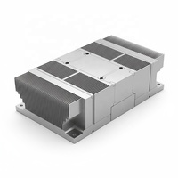 Module de refroidissement à ailettes en aluminium personnalisé avec caloduc et dissipateur thermique pour ordinateur industriel SCADA PLC, refroidisseur à double ventilateur actif pour IPC