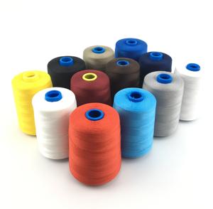 Benang Jahit Polyester 100% Pewarnaan Berkualitas Tinggi untuk Aksesoris Pakaian Geotekstil - Product Image 4