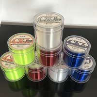 Ligne de pêche volante solide et résistante à l'abrasion, monofilament en nylon transparent, fil de pêche personnalisé, 500m