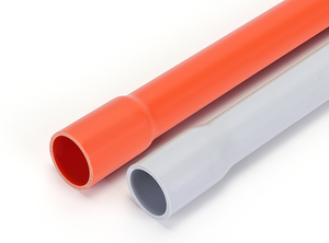 Tubería Rígida de <span class=keywords><strong>PVC</strong></span> Resistente a los Rayos UV para Cableado Eléctrico, Conducto Eléctrico de 32 <span class=keywords><strong>mm</strong></span> y 50 <span class=keywords><strong>mm</strong></span>, Tubos de Plástico Resistentes para Instalaciones Eléctricas - Product Image 2