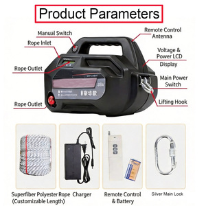 Ascendedor Eléctrico Portátil JIN YANG HU 2026 para <span class=keywords><strong>Trabajos</strong></span> <span class=keywords><strong>A</strong></span>éreos en Altura, Capacidad 200/300 kg - Product Image 5
