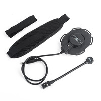 WADSN WZ029 Headset Komunikasi Taktis Over-Ear Plastik Nilon Khusus Pelatihan Luar Ruangan Non-Nirkabel Tanpa Noise Colokan 7.0mm