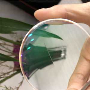 Prescription correctrice professionnelle de résine, lentille de laboratoire optique soutien-gorge plat, résine photochromique 1.56 - Product Image 1