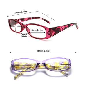 Estoque barato Atacado Moda Design Anti Luz Azul Óculos de Leitura Óculos Óculos De Plástico Quadros Old Men ou Mulheres - Product Image 4