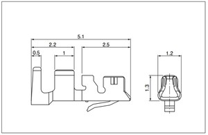 汽车电子应用用定制铜线束电缆JST LEA 1.8毫米间距连接器聚氯乙烯绝缘 - Product Image 5