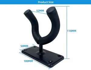 Hotsale bán buôn Guitar vuông móc xuyên biên giới kim loại tường Đàn Nhị Khung móc Violin nhạc cụ phụ kiện - Product Image 3