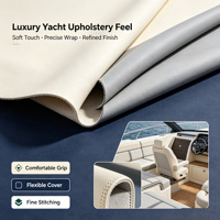 Cuir synthétique Jemery pour l'intérieur des bateaux de luxe, alternative au cuir PU, résistant aux UV, anti-oxydation, imperméable