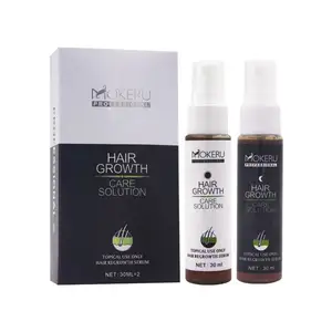 Daily Hair Care Promote Growth Mokeru Hair Growth Serum Use Moring And Night Double Effect OEM Welcomed Hair Growth Products