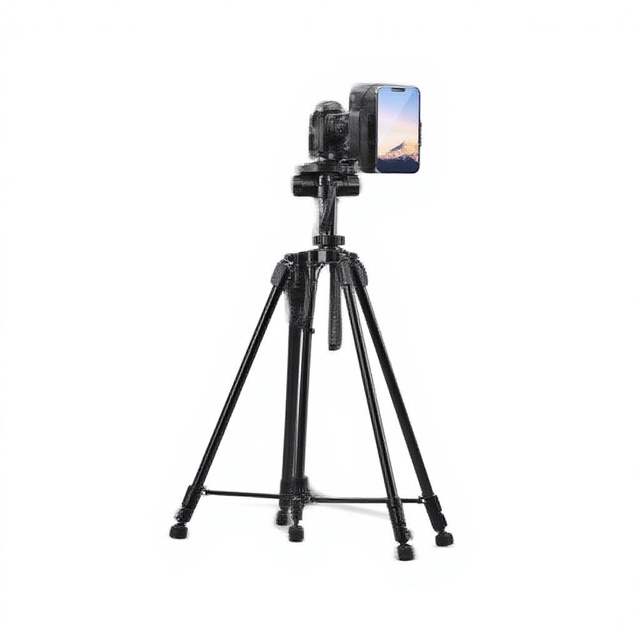 Weifeng WT3520N DSLR Camera Tripod Three-Dimensional Gimbal 3KG Load Capacity 3-Section Portable Design for Photography Video