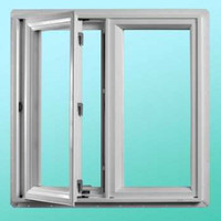 Ventanas Modernas de Lujo con Marco de Aluminio, Rotura de Puente Térmico, Doble Acristalamiento, Personalizadas para Casa o Villa