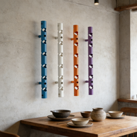 Porte-bouteilles mural moderne et coloré en métal, étagère à vin pour la cuisine, le bar, la salle à manger, la décoration de la maison