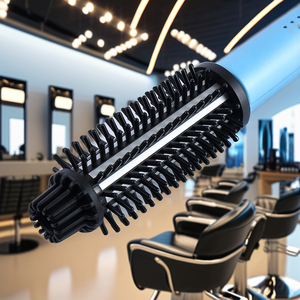 Professionnel Céramique Glaçure Revêtement Électrique Lisseur Styler Ion Négatif Chauffage Peigne Fer Rotatif Électrique Brosses À <span class=keywords><strong>Cheveux</strong></span> - Product Image 3