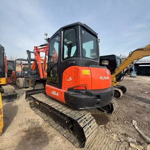 Excavadora Usada Original Japonesa de 5.5 Toneladas, 5 Toneladas, Kubota U55 U55-4 KX155 KX161 KX163, Pocas Horas de Trabajo, Mini Excavadora de Segunda Mano EN VENTA - Product Image 1