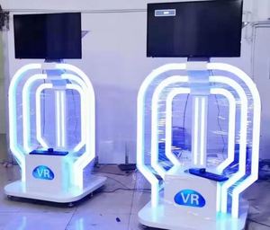 Simulateur de jeu VR 9D SportVR Commercial en acier et aluminium robuste pour usage public, scolaire, domestique, aéroportuaire, intérieur, extérieur, éducatif, arcade - Product Image 2