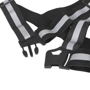 เสื้อกั๊กสะท้อนแสงสีเขียวแบบมองเห็นได้ชัดเจน ANSI Class 1 กันน้ำ สายรัดปรับได้ สำหรับวิ่ง ปั่นจักรยาน ทำงานกลางคืน เพื่อความปลอดภัย - Product Image 5