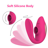 Vibrierende Höschen mit Fernbedienung Sexspielzeug Clitoris-Lecker-Stimulator G-Punkt-Massagegerät Sex-Spielzeug Unterwäsche Höschen-Vibrator für Damen