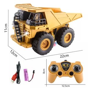 Camión de Juguete de Plástico para Niños, Venta Directa, <span class=keywords><strong>2</strong></span>.4ghz, Escala 1:24, 6 Canales, Camión Volquete a Control Remoto - Product Image 6