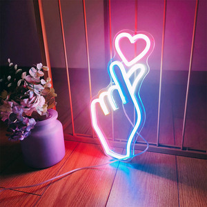 Maker-Helado rosa en el aire, señales de luz de Neon, corazón de Diablo y Ángel árabe, Hookah, bonito aguacate, <span class=keywords><strong>Nike</strong></span>, China - Product Image 3