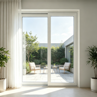 Fenêtre coulissante en PVC ignifuge de qualité supérieure pour magasin commercial, isolation acoustique, fenêtre de séparation