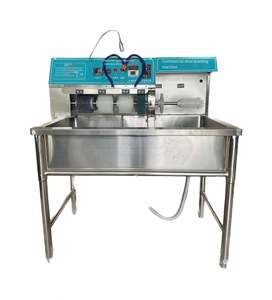 Équipement de lavage de chaussures en acier inoxydable à 6 brosses, commercial, automatique ou semi-automatique - Product Image 4