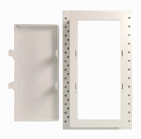 Ventilation HVAC au design moderne, durable, en métal, à montage mural/plafond, dissimulée dans les cloisons sèches, pour usage extérieur et en entrepôt