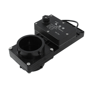 HEYRV RV <span class=keywords><strong>Camper</strong></span> Accesserios 3 pulgadas 75mm interruptor eléctrico negro <span class=keywords><strong>Segunda</strong></span> Generación RV caravana autocaravana válvula de purga de puerta de agua - Product Image 1