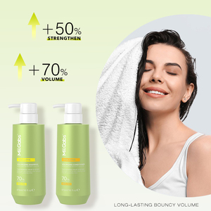 Vente en gros usine – <span class=keywords><strong>Shampoing</strong></span> et après-<span class=keywords><strong>shampoing</strong></span> hydratants personnalisés avec logo, huile et crème capillaires pour <span class=keywords><strong>cheveux</strong></span> bouclés aux ingrédients à base de plantes - Product Image 6