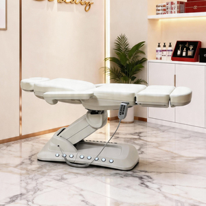 <span class=keywords><strong>Table</strong></span> de massage multifonctionnelle électrique réglable pour salon de beauté et esthétique - Product Image 1
