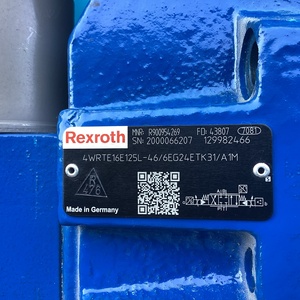 Contrôleur hydraulique proportionnel 4WRTE16E125L-4X/6EG24ETK31/A1M, piloté par commande R900954269 avec OBE - Product Image 6