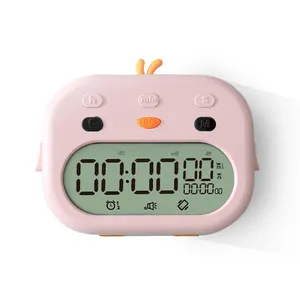 timer belajar sekolah Suppliers-Jam Alarm Digital Mini Ayam Lucu, Alat Musik Baru Portabel Ruang Tamu Kamar Tidur Anak Belajar dengan Timer Tidur Siang