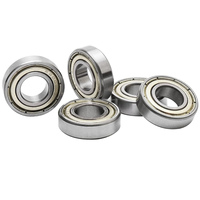 Roulement à billes à gorge profonde 6904 ZZ 20 * 37 * 9 mm en acier chromé pour vélo, adapté aux pièces de vélo, aux moteurs et aux machines