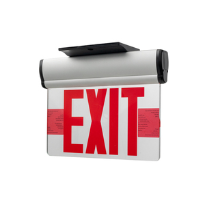 Segnale di uscita di emergenza soffitto parete montaggio acrilico bordo illuminata segnali di uscita di emergenza - Product Image 6