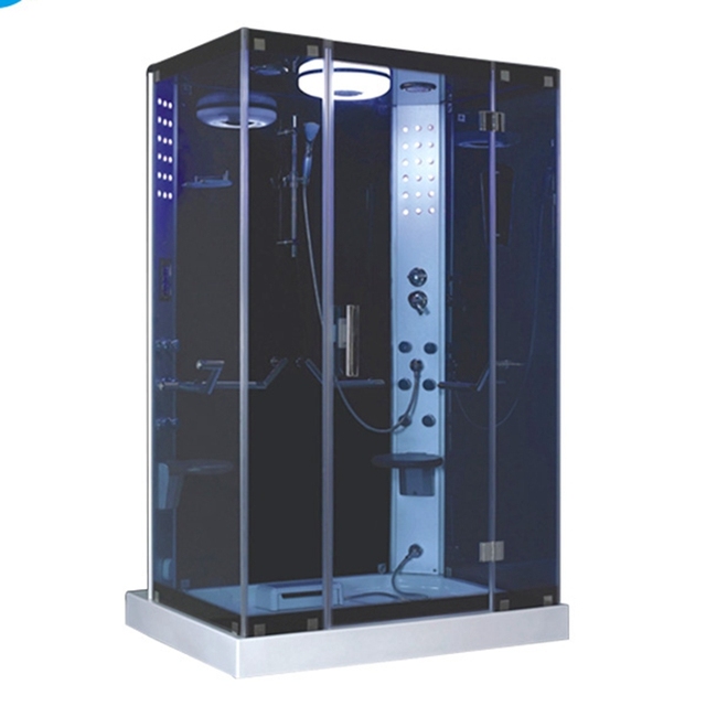 Ningjie Simple Wet Steam Shower Room Sauna Shower Cabin