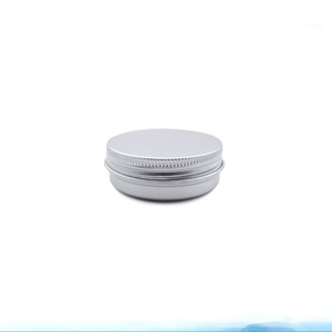 Pot rond en aluminium de 60g avec couvercle à vis – Contenant réutilisable pour lotion, crème contour des yeux et soins de la peau, savon et cire capillaire – Stock en gros - Product Image 5