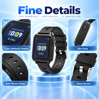 Montre connectée fiable 4G L26 IP67 étanche avec appel SOS à distance, dispositif de localisation de sécurité pour personnes âgées isolées