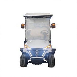 รถกอล์ฟไฟฟ้าสีขาว 8 ที่นั่ง สำหรับขับขี่ออฟโรด - Product Image 1