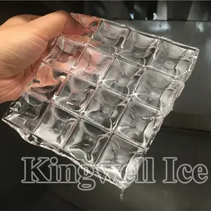 Kingwell 3ton 5ton 10ton Cube Ice Machine Square Ice Cube Maker For Drinks Hotels Bars