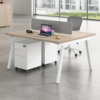 Personnel Bureau Bureau Mobilier de Bureau Ensemble Table d'Ordinateur 2 4 6 Places Poste de Travail