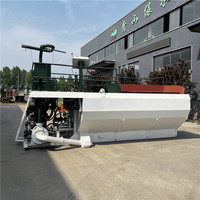 Machine d'hydrosemeuse hydraulique avec pompe et moteur de 100 kW pour le végétalisation des pentes et le pulvérisation de fibres de bois