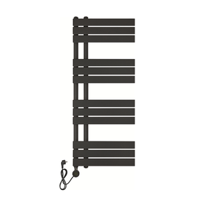 Radiateur portable pour serviettes, noir, 1 pièce, accessoire de salle de bain, styliste, noir, chauffe-serviettes, Service OEM - Product Image 4