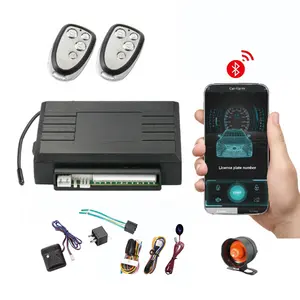 Control Bluetooth, sistema de seguridad de Alarma para coche, motor cortado, entrada sin llave, alarmas para coche con aplicación de teléfono inteligente, BT-L3000F - Product Image 1