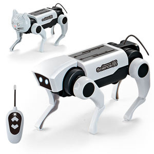 New Walking Robotic Toy Smart <b>Solar</b> Robot Dog Assembly Toys <b>Solar</b> <b>Power</b> Science <b>Kit</b> for Kids. - Product Image 1