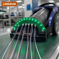 سلك كهربائي UL1061 26AWG لمكنسة كهربائية مع إضاءة LED، كابل كهربائي مخصص ثنائي الأسلاك معزول بالـ PVC للأجهزة المنزلية والإلكترونيات
