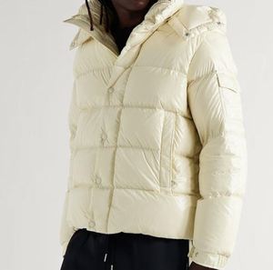 Veste d'hiver pour homme de haute qualité, coupe-vent, brillante, épaisse, matelassée, avec capuche amovible - Product Image 5
