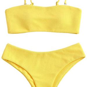 Traje de Baño Transparente de Poliéster con Estampado por Transferencia de Calor OEM, Sexy, de 1 Pieza, con Patrones Sólidos/de Puntos, Bikini con Tanga en V - Product Image 4