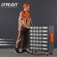 Lyreg TCC-A2 prix Direct usine 24 tiroirs boîte à outils multifonctionnelle de haute qualité pour pièces de rangement en plastique