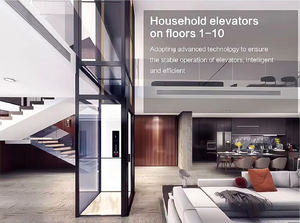 <span class=keywords><strong>Ascensores</strong></span> para Villas AG Lift 2025, Elevador Hidráulico sin Engranajes, Ascensor Panorámico para Casas Pequeñas, Eje de Vidrio, Piso de PVC, Personalizado de 2 a 4 Pisos, 2 Años de Garantía - Product Image 2