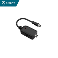 Kit d'amplificateur ANTOP 1 entrée/1 sortie, connecteur F, fréquence 47-862 MHz pour antenne TV, amplificateur externe pour mât