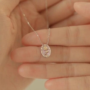 Collar de Plata de Ley S925 con Perlas de Shijia de Doble Capa, Diseño de Clavícula Simple y Elegante para Mujer - Product Image 2