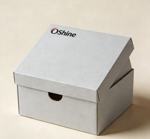 Scatola in <span class=keywords><strong>Cartone</strong></span> Ondulato Completamente Automatica, Materiali Riciclati, Confezione Regalo Artigianale con Stampa a Quattro Colori e Accessori per Manici - Product Image 2